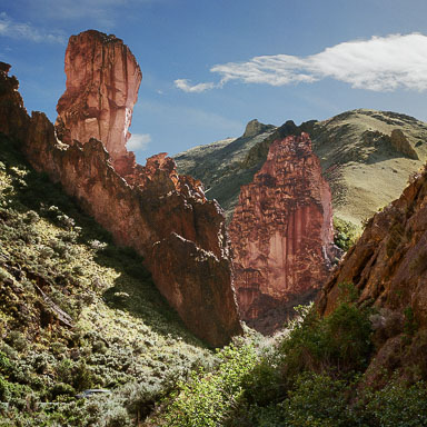 Oregon Desert and Cascade Mountains
